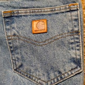 Carhartt Men's Pants Blue Jeans Pre-used. 40"waist X 34"Length.